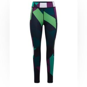 J Lindeberg Women's MARGIT LEGGINGS  Blue Print Small NWT $99